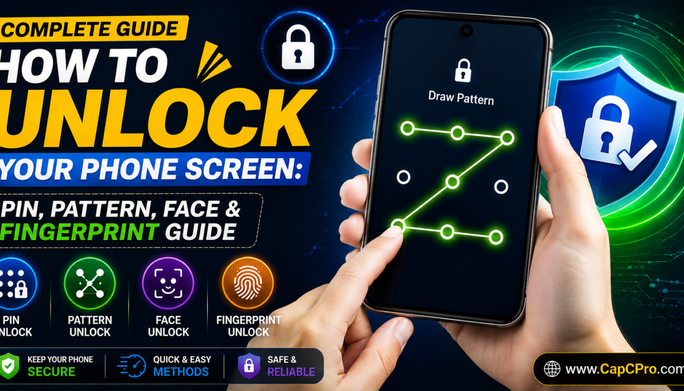 How to Unlock Your Phone Screen.